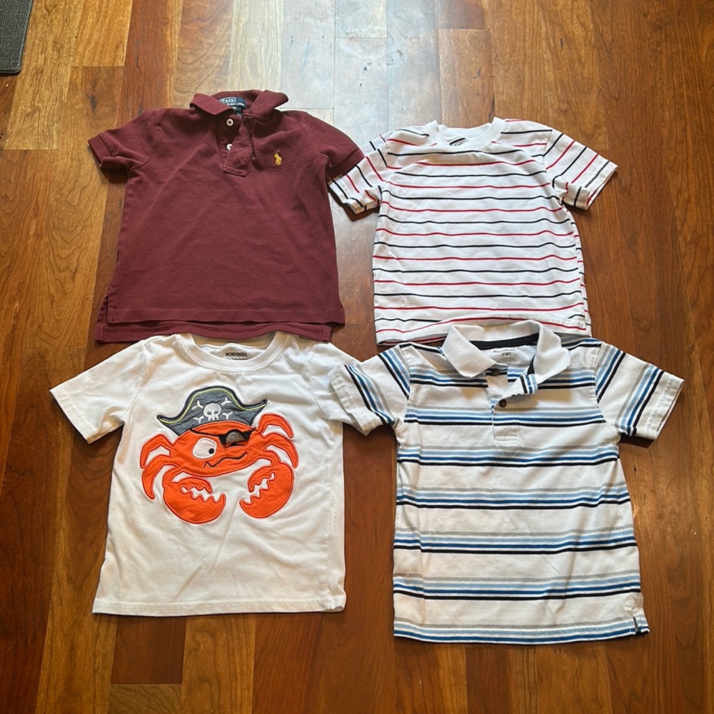Lot of boys 3T short sleeve shirts